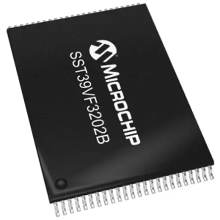 Memoria flash, Paralelo SST39VF3202B-70-4I-EKE 32MB, 2M x 16 bits, 70ns, TSOP, 48 pines Microchip