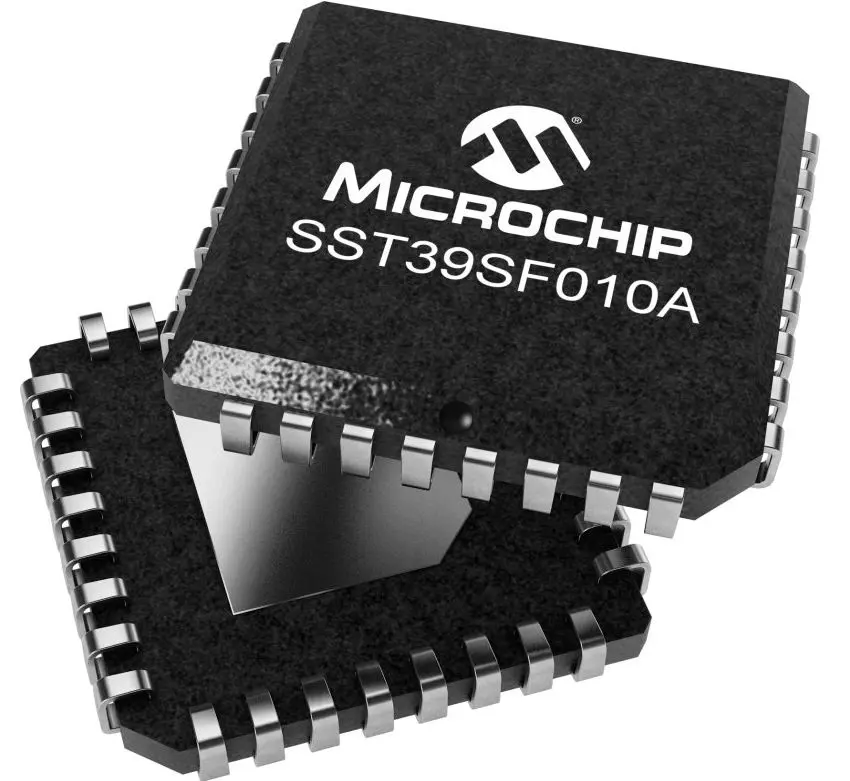Memoria flash SST39SF010A-70-4I-NHE-T 1Mbit, 128 K x 8, PLCC, 32 pines Microchip