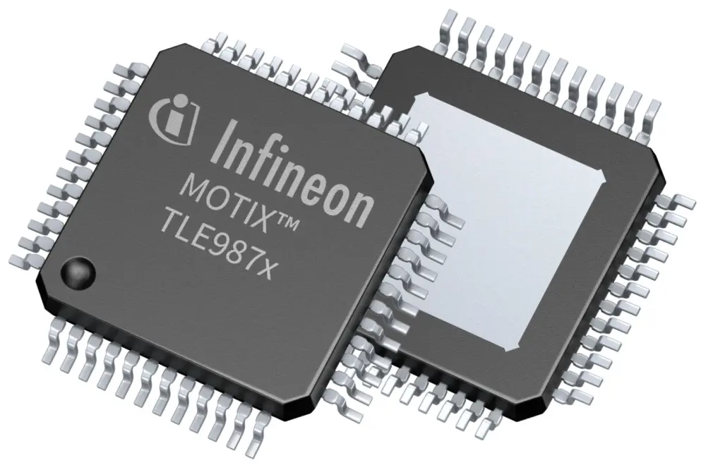 Microcontrolador Infineon TLE9879QTW40XUMA1, núcleo ARM Cortex M3, TQFP de 48 pines