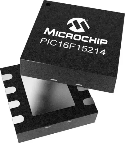 Microcontrolador MCU Microchip PIC16F15214-I/MF, núcleo PIC16F de 8bit, 32MHZ, DFN de 8 pines