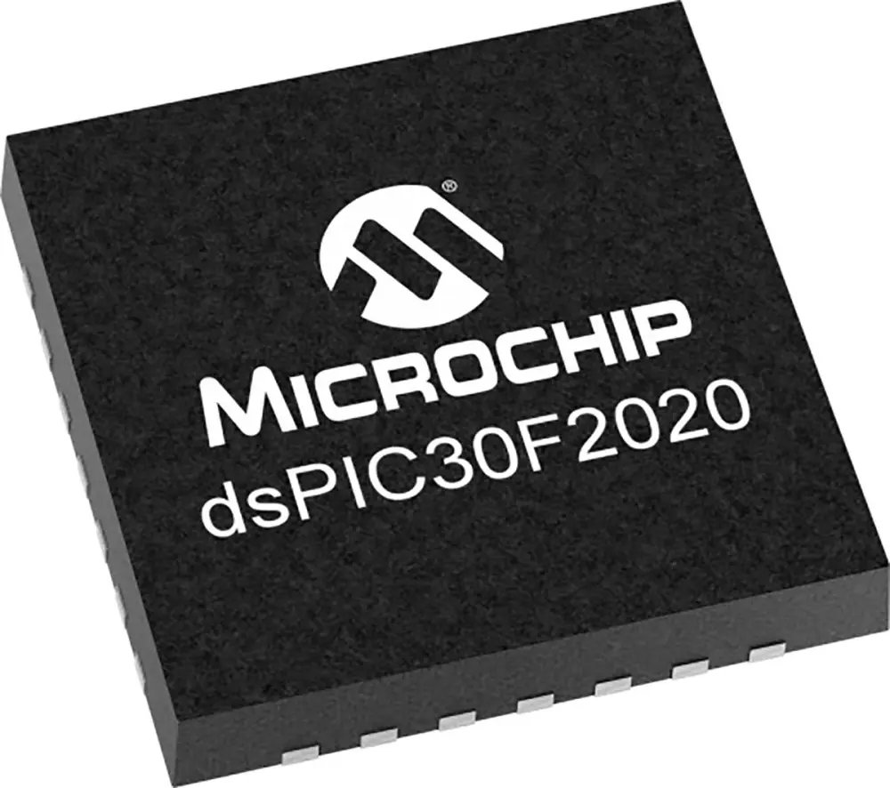 Microcontrolador Microchip DSPIC30F2020-30I/SP, núcleo dsPIC de 16bit, RAM 500 B, 15MHZ, SPDIP de 28 pines