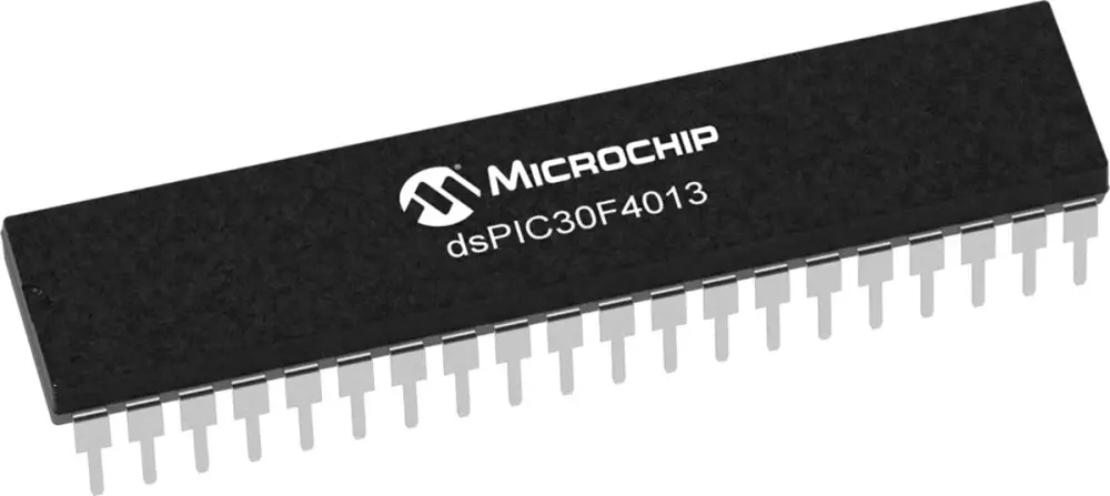 Microcontrolador Microchip DSPIC30F4013-20I/PT, núcleo dsPIC de 16bit, RAM 2 kB, 25MHZ, TQFP de 40 pines