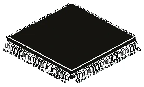 Microcontrolador Microchip DSPIC33EP512MU810-E/PT, núcleo dsPIC de 16bit, RAM 52 Kb, 60MHZ, TQFP de 100 pines