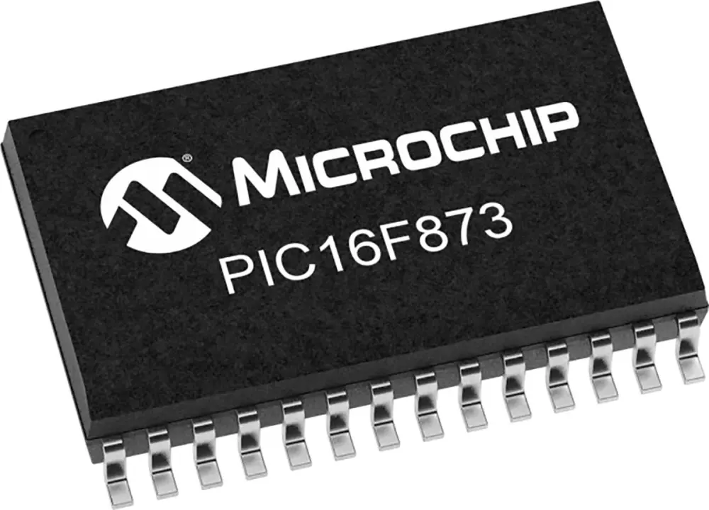Microcontrolador Microchip PIC16F873-20I/SP, núcleo PIC de 8bit, RAM 192 B, 20MHZ, PDIP de 28 pines