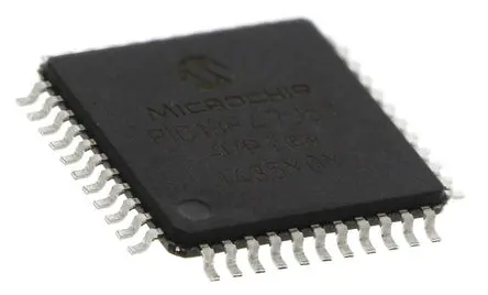 Microcontrolador Microchip PIC18F47J53-I/PT, núcleo PIC de 8bit, RAM 3.8 kB, 48MHZ, TQFP de 44 pines