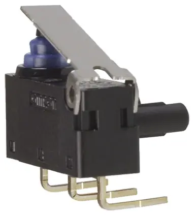 Microinterruptor, Palanca Articulada SPDT 2 12 Vdc | D2HW-BR211DR Omron