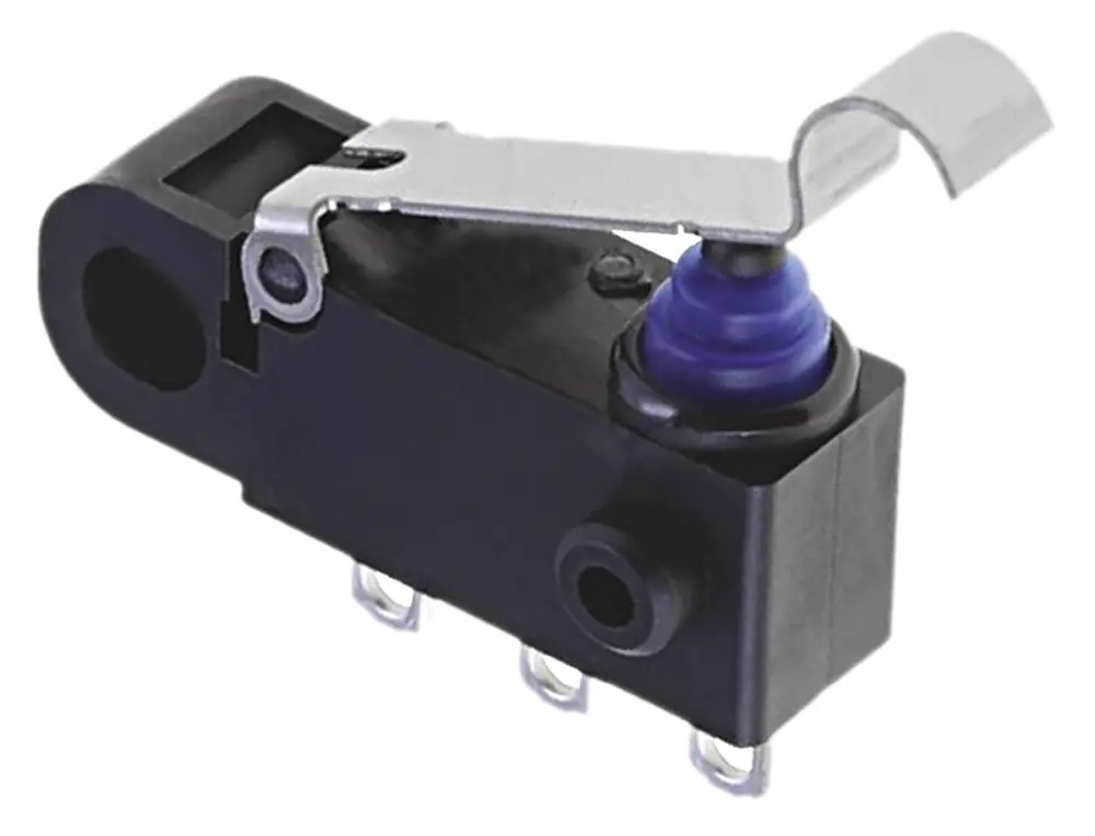 Microinterruptor, Palanca de Rodillo Simulado SPDT 2 12 Vdc | D2HW-C231H Omron