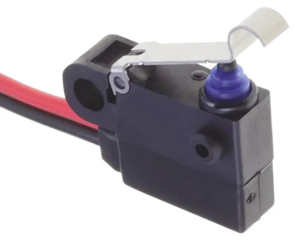 Microinterruptor, Palanca de Rodillo Simulado SPST 2 12 Vdc | D2HW-C232MR Omron