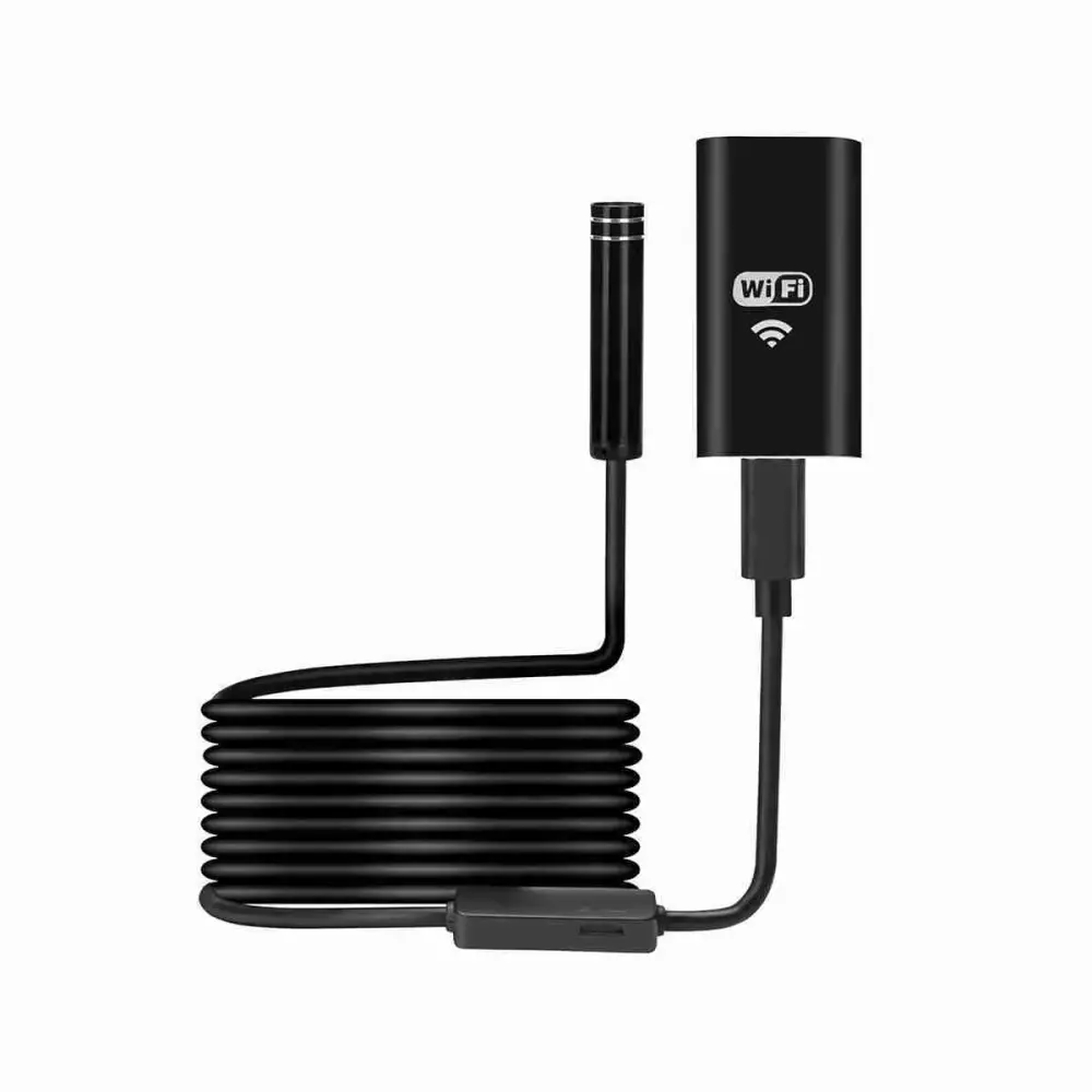 Endoscopio portátil Wifi Almalux® con cámara 2K HD y luz para Android - Ios y PC