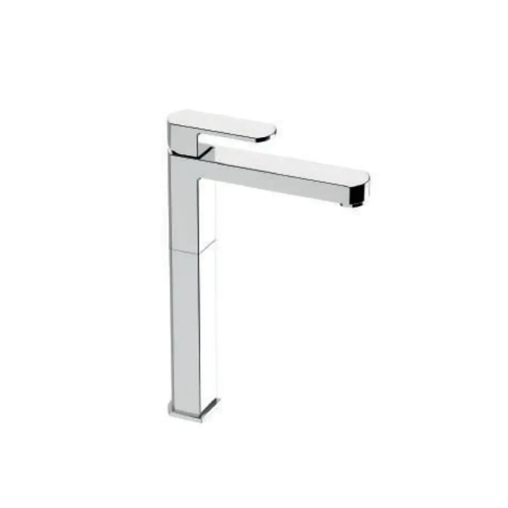 Miscelatore monocomando lavabo esbelto RubiFlux serie Dema - Cromo (WPA3)