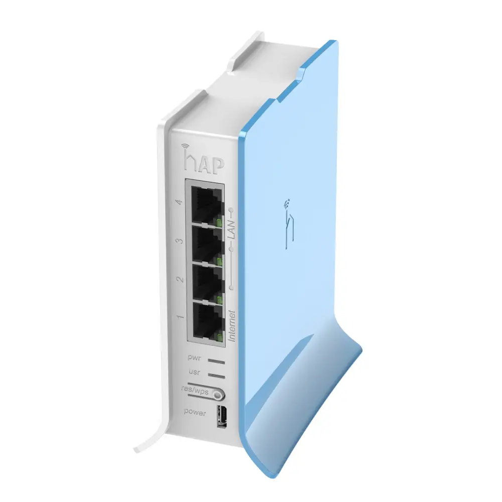 Router Balanceador de Carga MikroTik Wifi RB941-2nD-TC Turquesa con Garantí del Fabricante