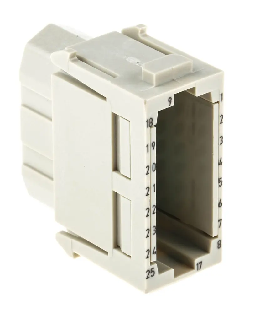 Aislante para conector industrial HARTING Hembra, serie Han-Modular | 9140253101