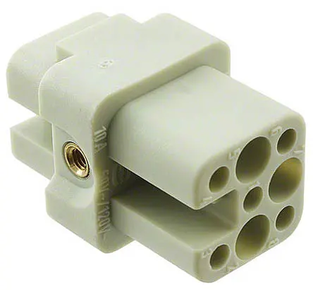 Aislante para conector industrial HARTING Hembra, serie Han D, configuración 7P | 9210073101
