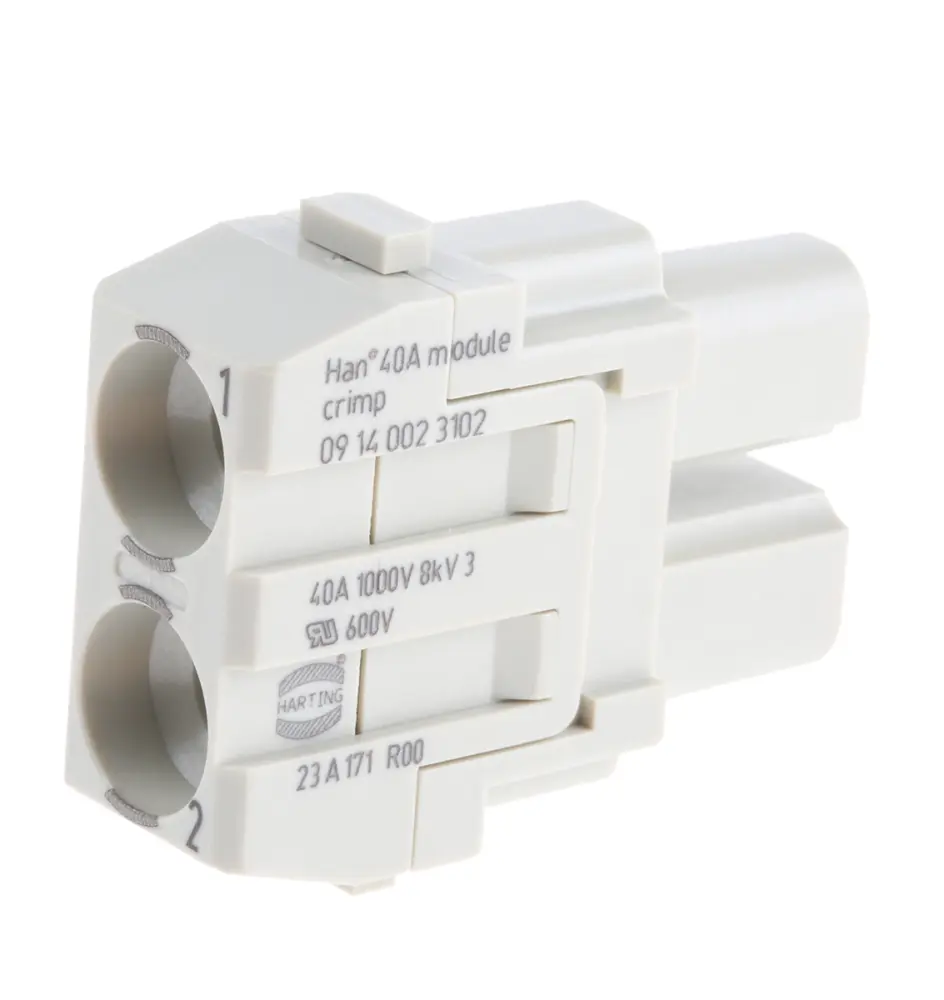 Aislante para conector industrial HARTING Hembra, serie Han-Modular | 9140023102