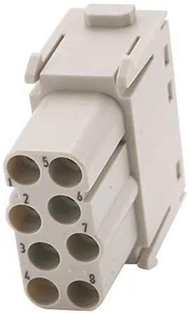 Aislante para conector industrial HARTING Hembra, serie Han-Modular | 9140082734