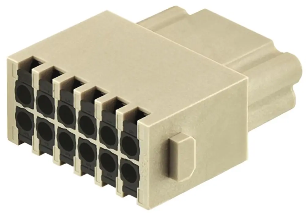 Aislante para conector industrial HARTING Hembra, serie Han-Modular | 9140122732