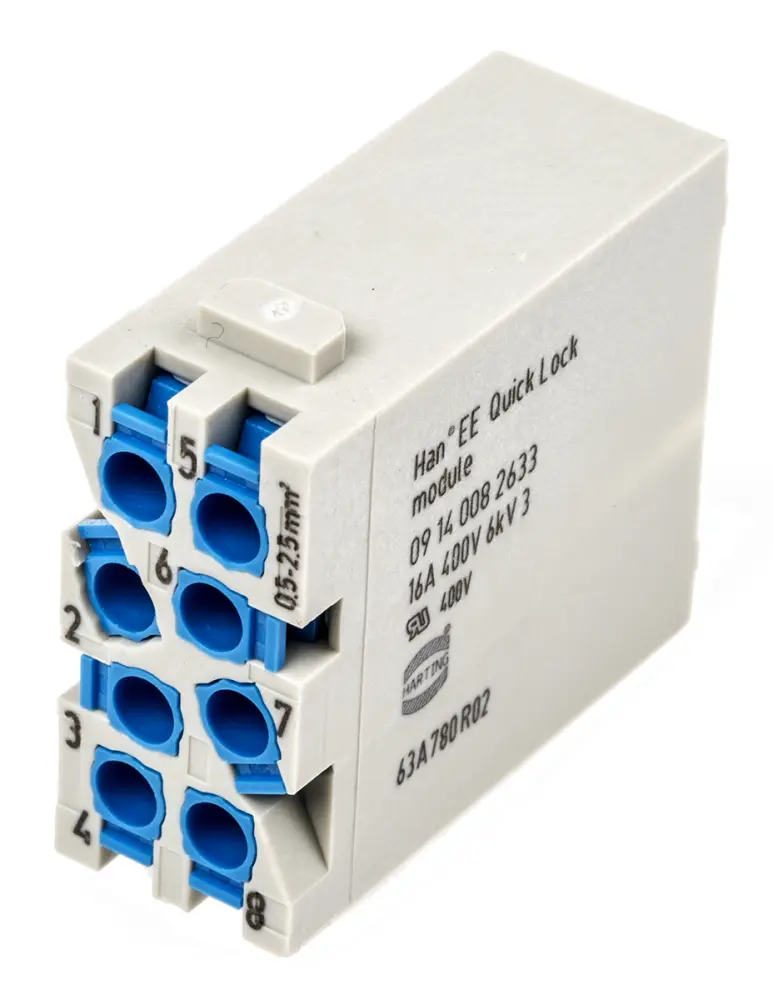 Aislante para conector industrial HARTING Macho, serie Han-Modular | 9140082633
