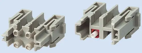 Aislante para conector industrial HARTING Macho, serie Han-Modular | 9140044701