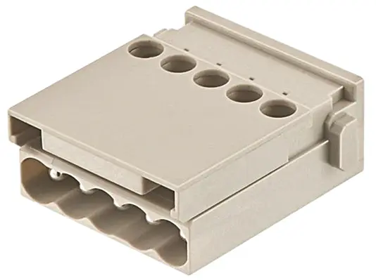 Aislante para conector industrial HARTING Macho, serie Han-Modular, para utilizar con Conectores industriales | 9140052601