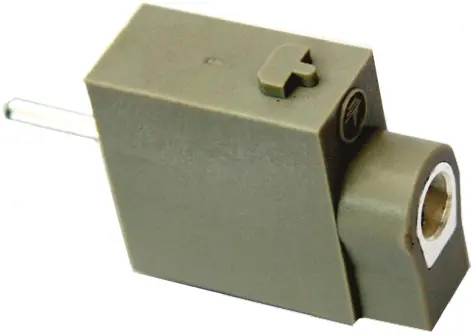Aislante para conector industrial HARTING Macho, serie Han-Modular, para utilizar con Conectores de alimentación de altas...