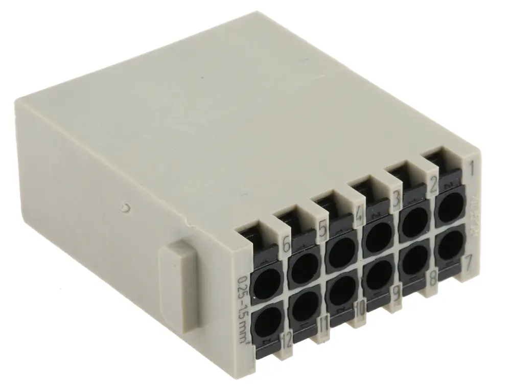 Aislante para conector industrial HARTING Macho, serie Han-Modular | 9140122632