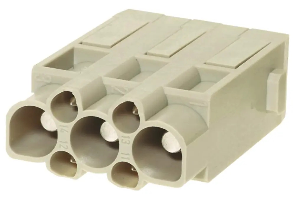 Aislante para conector industrial HARTING Macho, serie Han-Modular | 9140073001
