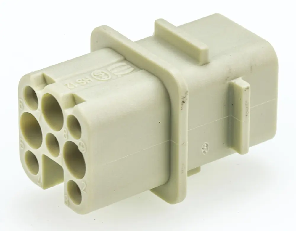 Inserto de conector de potencia HARTING Hembra, serie Han D | 9210073131