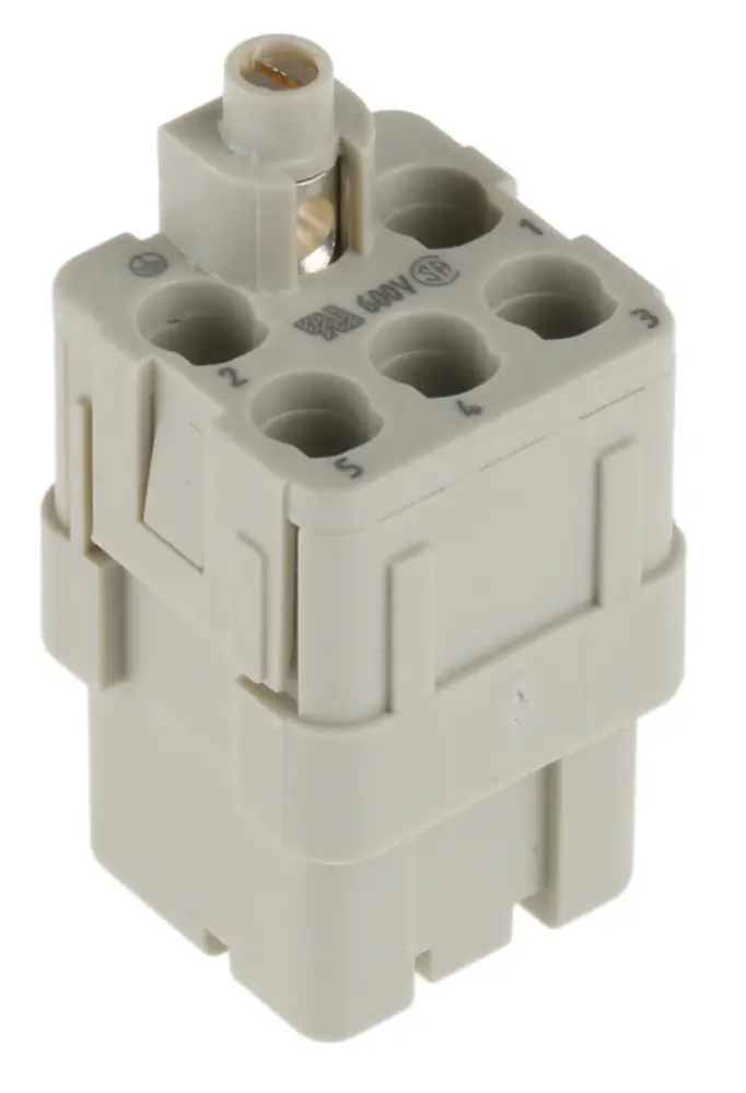 Inserto de conector de potencia HARTING Hembra, serie Han Q | 9120053101