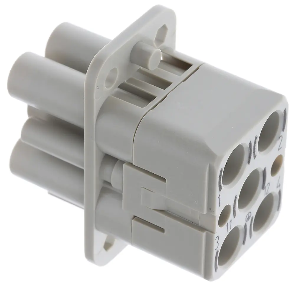 Inserto de conector de potencia HARTING Hembra, serie Han Q | 9120063141