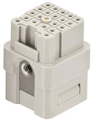 Inserto de conector de potencia HARTING Hembra, serie Han Q, para utilizar con Conectores industriales | 9120213101