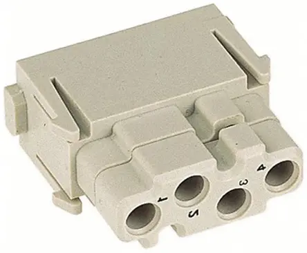 Inserto de conector de potencia HARTING Hembra, serie Han-Modular | 9140044513