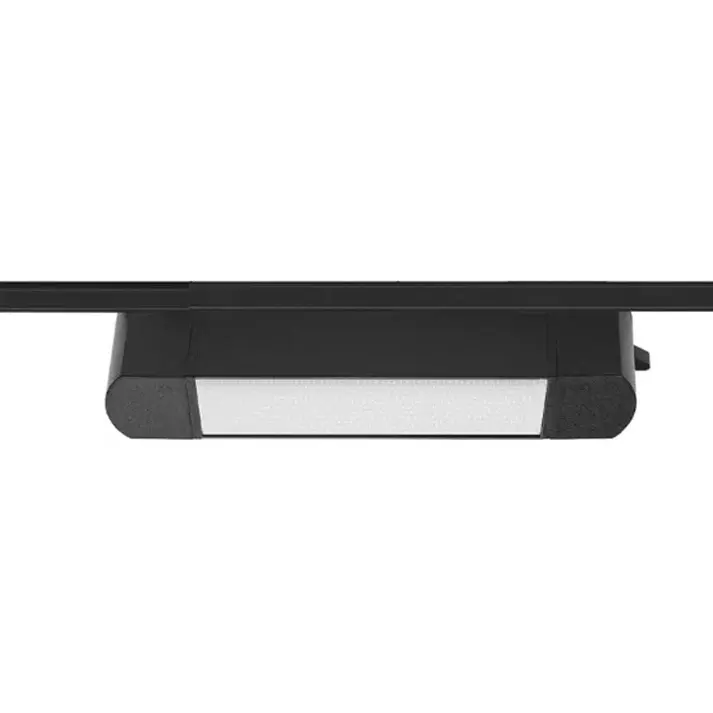 Monocular Compacto Foco riel monofásico aluminio negro 21,4 cm 10W - KOFO0021