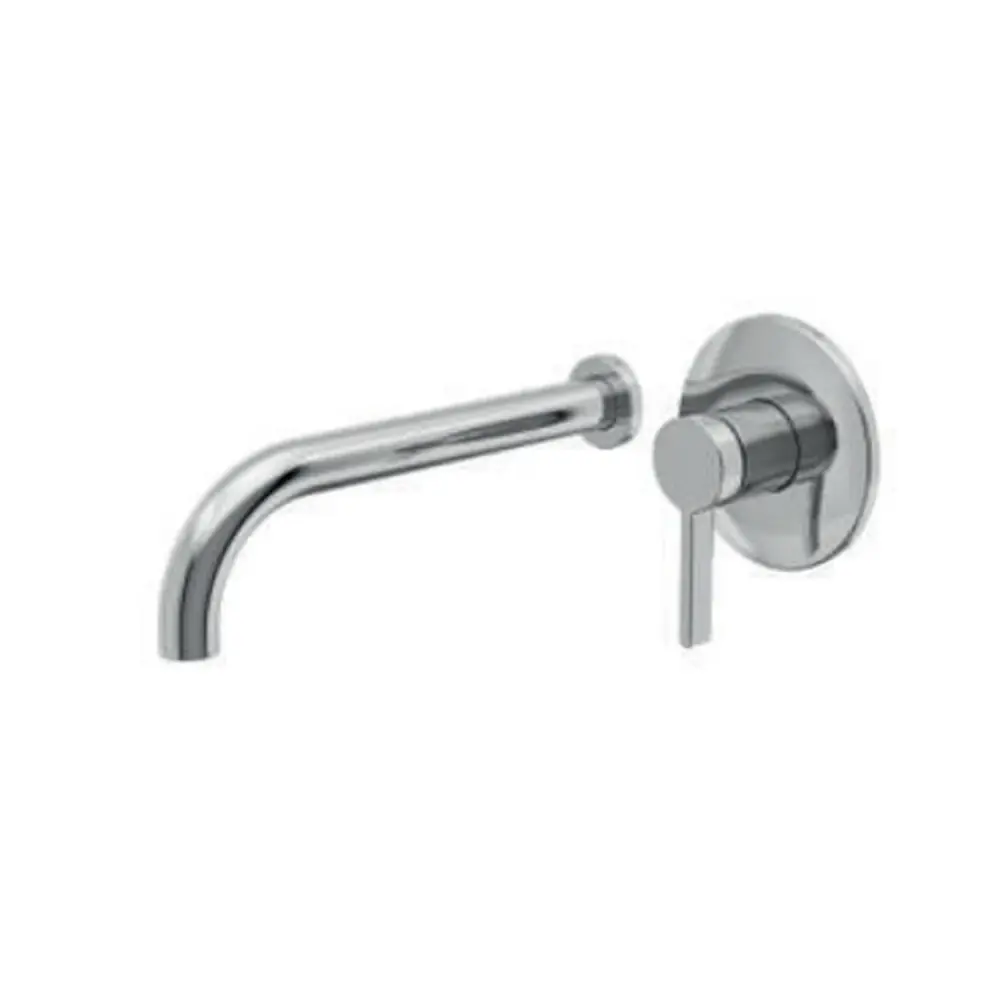Prismáticos con Estabilización Mezclador monomando lavabo mural RubiFlux serie Tundra caño 25 cm - Cromo