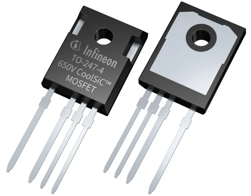 MOSFET Infineon IMZA65R048M1HXKSA1, VDSS 650 V, ID 39 , TO-247-4 de 4 pines