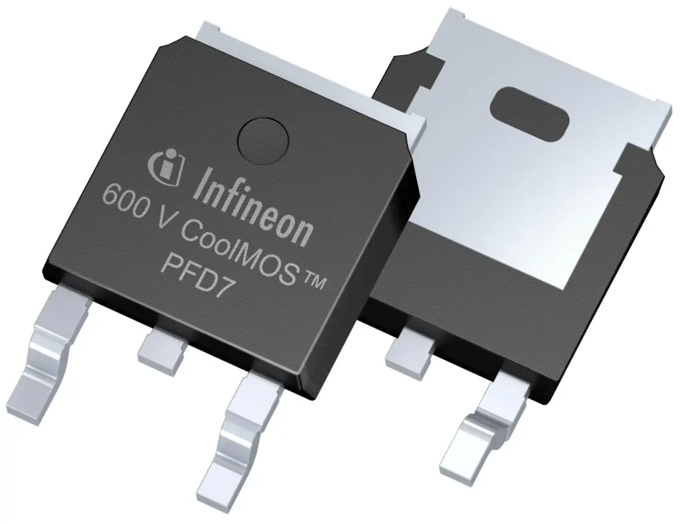 MOSFET Infineon IPD60R600PFD7SAUMA1, VDSS 650 V, ID 14 , PG-TO 252-3