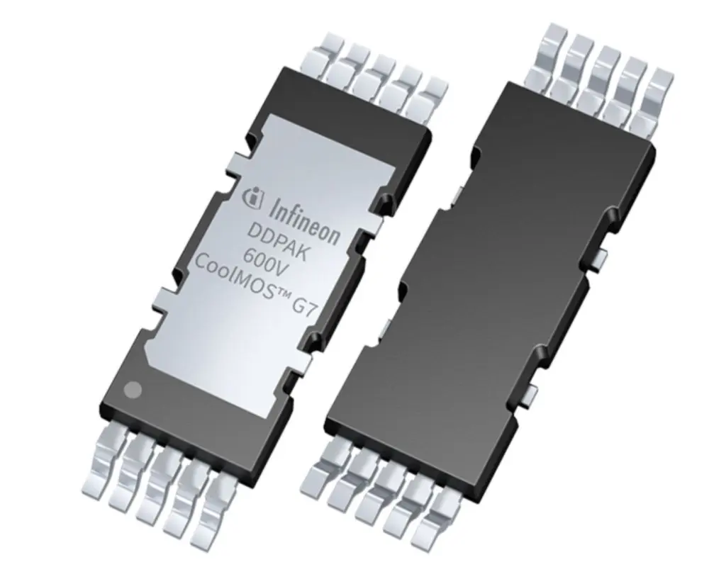 MOSFET Infineon IPDD60R125G7XTMA1, VDSS 650 V, ID 20 , PG-HDSOP-10