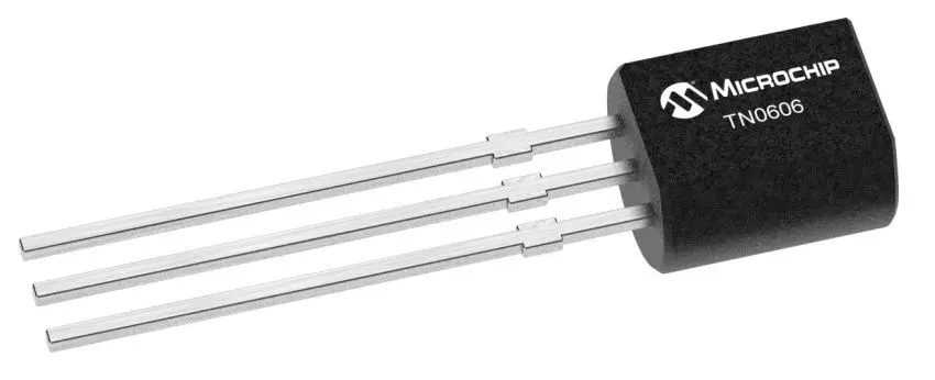 MOSFET Microchip TN0606N3-G, VDSS 60 V, TO-92
