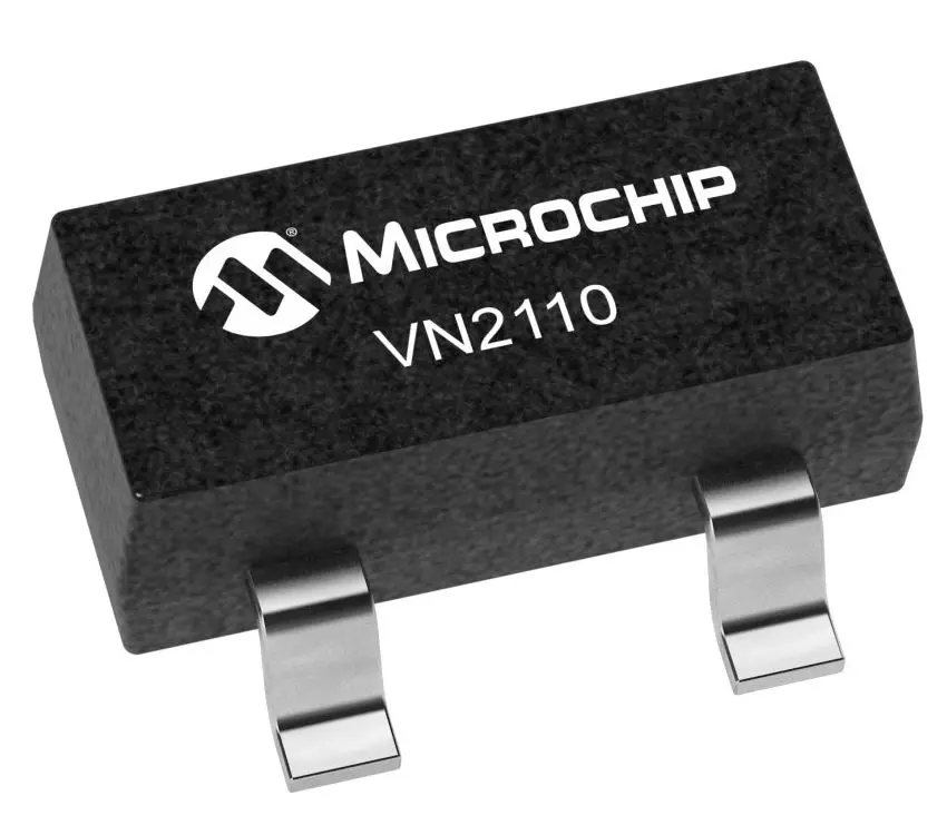 MOSFET Microchip VN2110K1-G, VDSS 100 V, SOT-23