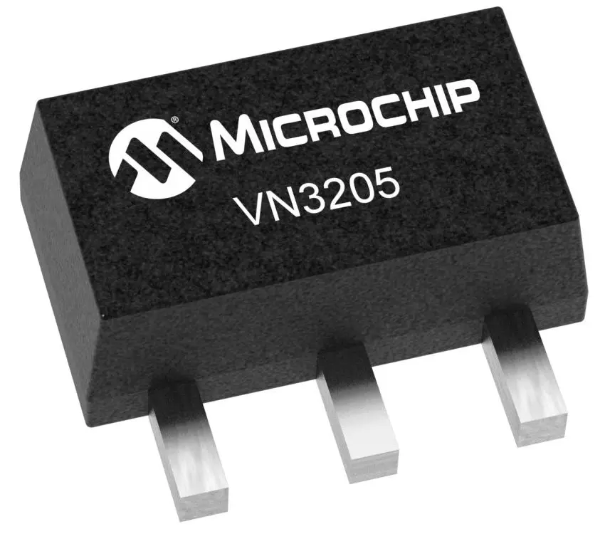 MOSFET Microchip VN3205N8-G, VDSS 50 V, SOT-89