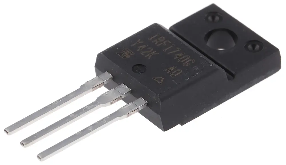 MOSFET Vishay IRFI740GPBF, VDSS 400 V, ID 5,4 , TO-220FP de 3 pines,, config. Simple