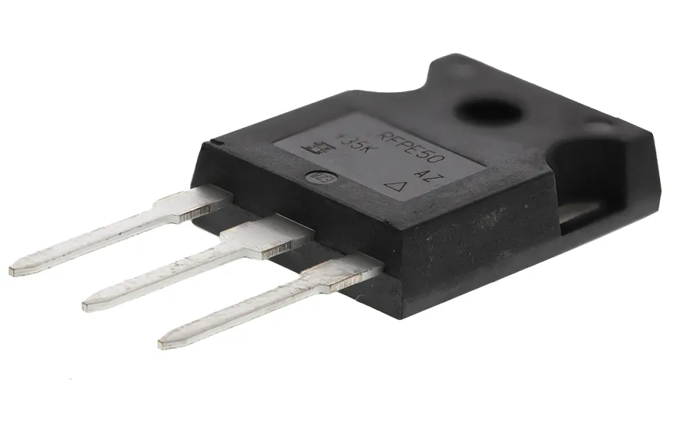 MOSFET Vishay IRFPE50PBF, VDSS 800 V, ID 7,8 , TO-247AC de 3 pines,, config. Simple