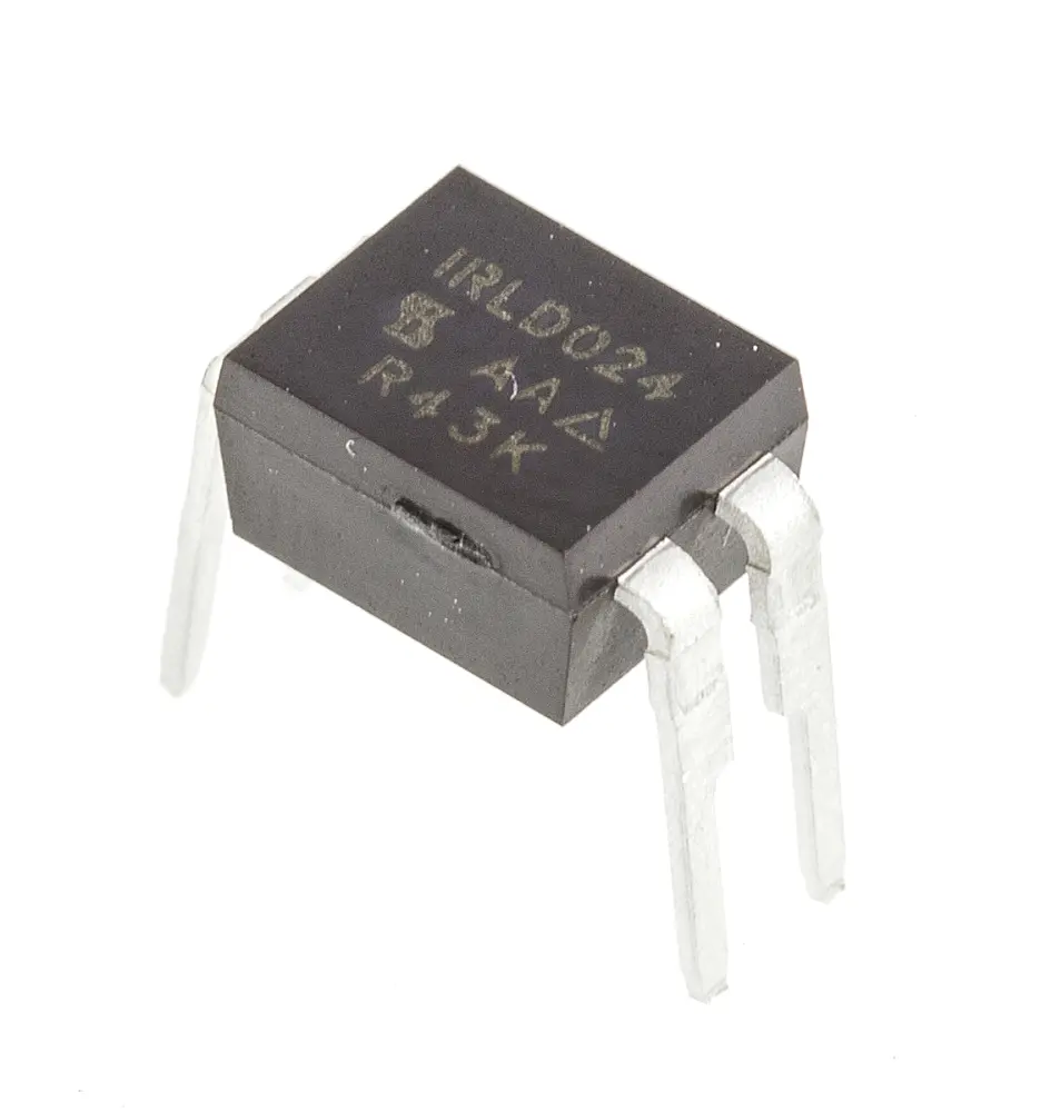 MOSFET Vishay IRLD024PBF, VDSS 60 V, ID 2,5 , HVMDIP de 4 pines,, config. Simple