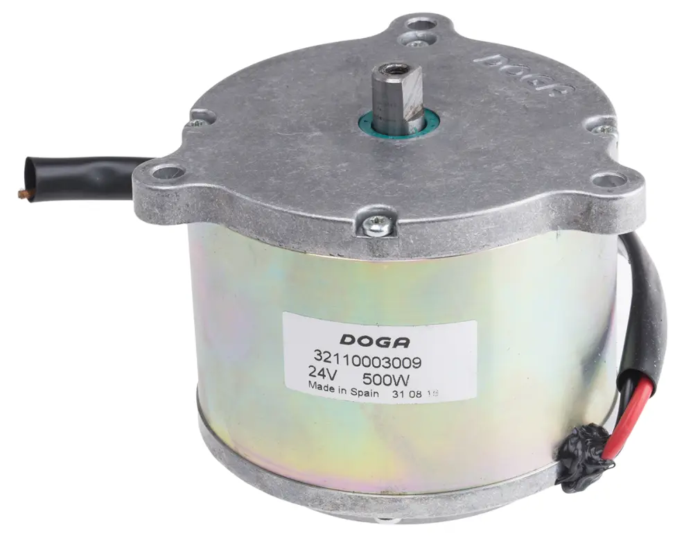 Motor DC DOGA, 24 V dc, 500 W, 2.700 rpm, par máx. 1,9 Nm | 321.1000.3B.00