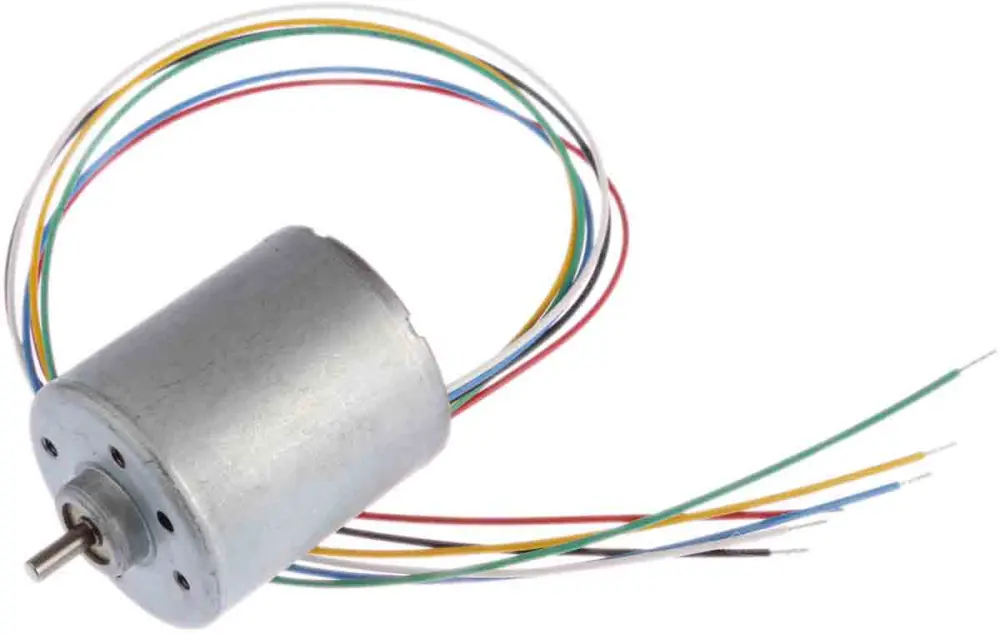 Motor DC Mellor Electric serie DC, 24 V CC, 14,32 W, 2346 rpm, par máx. 0,0357 Nm, Ø de eje 3.17mm | DCB2106