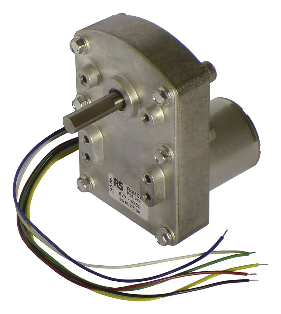 Motorreductor DC Mellor Electric serie FBB, 24 V CC, 9 W, 175 rpm, par máx. 98 Ncm, Ø de eje 7.94mm | UBB1003