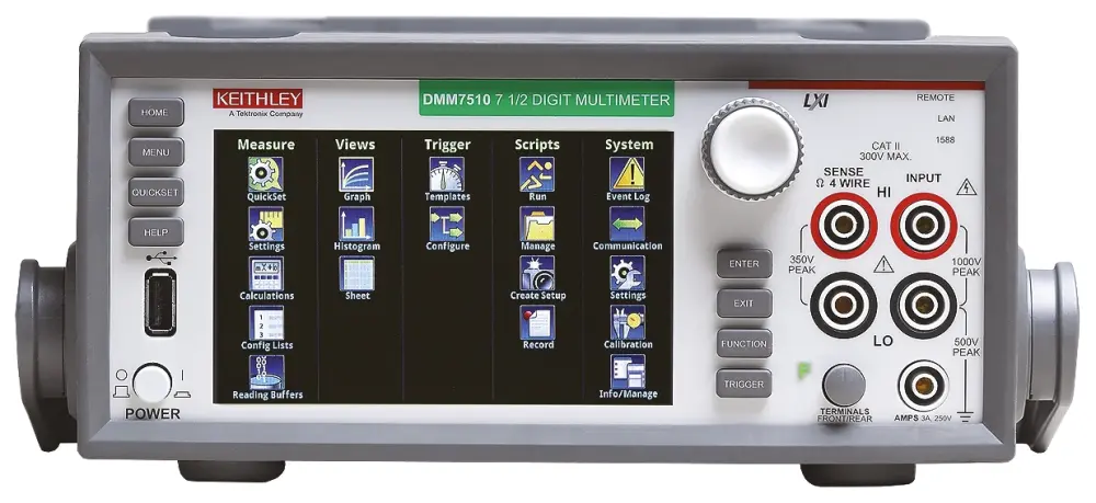 Multímetro de banco Keithley DMM7510, 700V ac/1000V dc, 10A ac/10A dc, TRMS