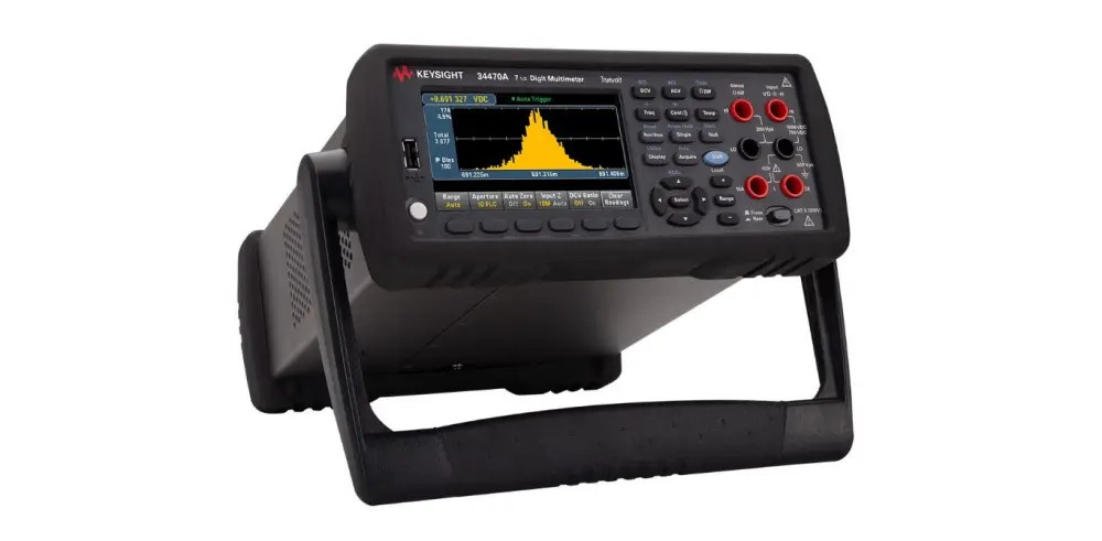 Multímetro de banco Keysight Technologies 34470 , calibrado UKAS, 1000V ac/1000V dc, 10A ac/10A dc, TRMS, CAT II | 34470A