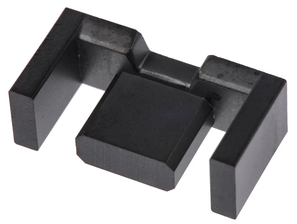 Núcleo de ferrita de transformador, N87 EFD 20, 160nH, 20 x 10 x 6.65mm | B66417U0160K187 EPCOS