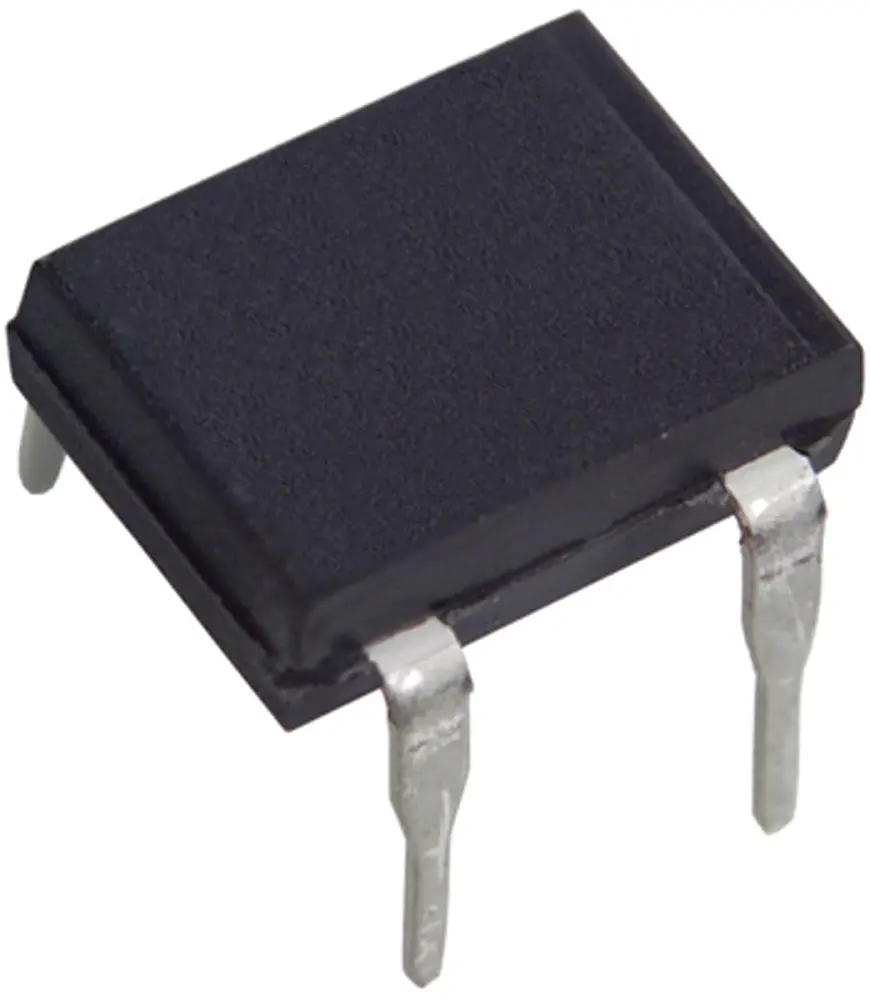 Optoacoplador Isocom TIL191 de 1 canal, Vf= 1.4V, Viso= 5,3 kVrms, 7.500 V Pk, OUT. Fototransistor, mont. pasante, 4