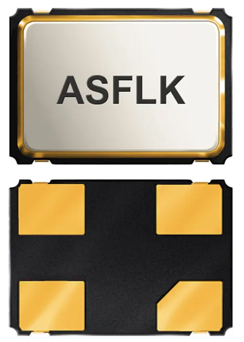 Oscillator, 32,768kHz, ±20ppm CMOS/TTL SMD, 4 pines, 5 x 3.2 x 1.3mm XO | ASFLK-32.768KHZ-LJT Abracon
